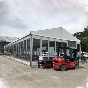 Large Transparent <strong>Dome</strong> Tent UV Resistant PVC <strong>Cover</strong> With Glass Material Waterproof Event Canopy for Parties and Trade Shows - Product Image 1