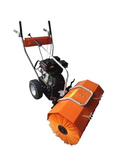 Nhỏ Xăng tay đẩy đường tuyết quét với đường phố quét bàn chải để làm sạch tuyết để bán - Product Image 4