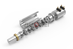 Zhaowei MD004004-216 3V 40gf.cm 27 vòng/phút mô-men xoắn cao 4 mét Micro Mini DC <span class=keywords><strong>Stepper</strong></span> Gear <span class=keywords><strong>Motor</strong></span> cho VR/AR mắt học sinh khoảng cách adjustme - Product Image 4