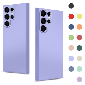 Ốp Điện Thoại Silicon Phụ Kiện Ốp Lưng Silicon Lỏng Cảm Ứng Mềm Cho <span class=keywords><strong>Samsung</strong></span> Galaxy S21S22 A52 A72 - Product Image 1