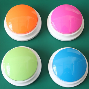 Juego de 4 botones de sonido personalizados para perros, botón de voz grabable para perros - Product Image 1
