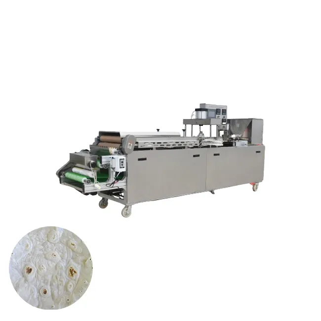 Linha de produção de pão ralado com novo design, máquina de panqueca, chapati, com preço baixo