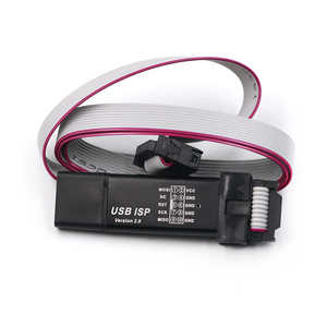 Aluminum shell USB <strong>ISP</strong> USBISP USBASP ASP <strong>Programmer</strong> <strong>for</strong> 51 <strong>ATMEL</strong> AVR WIN7 64 (Random color)