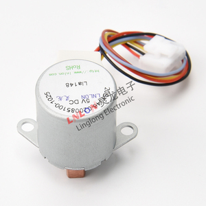 便宜的步距角<span class=keywords><strong>7.5</strong></span>度5线20BYJ46 20毫米带齿轮箱的5v DC步进电机，用于智能家居设备