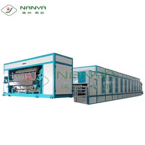 เครื่องขึ้นรูปถาดไข่แบบสุญญากาศโรตารี่อุปกรณ์ขึ้นรูปเยื่อกระดาษพร้อม6000ชิ้น/ชม. - Product Image 1