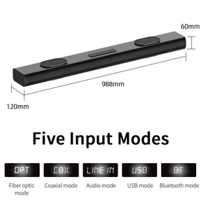 High Sound Quality Sound Bar 5.0 LED Bluetooths Sound Bar Surround Speaker Home Theatre <strong>System</strong> for TV Theater - Product Image 1