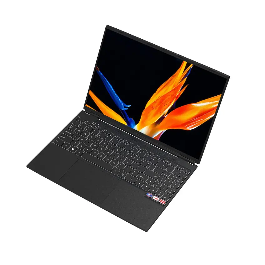 Profesyonel 16 inç 12G RAM 2K arkadan aydınlatmalı klavye Win10 Win11 Laptop düşük fiyat Cpd dizüstü bilgisayar