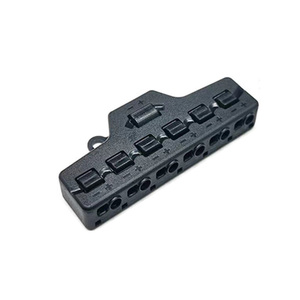 1 entrada 3 salidas LED Unidad especial Trasera DC Power Conector de cable divisor paralelo 1 Entrada 6 Salida Conector divisor enchufable - Product Image 3
