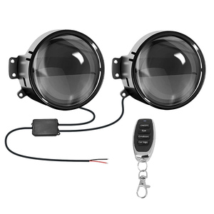 Dinamik şeytan göz LED araba ışık 33 modları dekoratif Lens far modifikasyonu araba farı Sharingan Led - Product Image 2