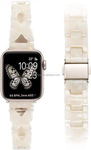 Apple Watchストラップ樹脂チェーンブレスレットiWatch Ultra2シリーズに適した新しいファッションスマートウォッチバンド変更キット98 7 - Product Image 4