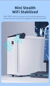 Wifi 6适配器迷你USB加密狗网卡2.4GHz/5ghz Cle无线局域网适配器驱动程序免费PC 600M接收器 - Product Image 5