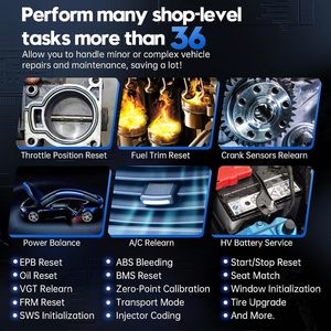 D7 V2.0 OBD2 Scanner Vollsystem Aktive Testfahrzeug-Diagnose werkzeuge Schlüssel programmier maschine für Autos mit 36 Funktionen