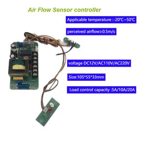 Controller del sensore di flusso d'aria per apparecchiature di purificazione dell'aria condizionata centralizzata - Product Image 4