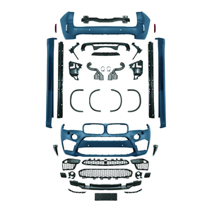 ชุดตัวกระจายแสงกันชนหน้าหลังอะไหล่รถยนต์สำหรับ BMW X5 F15อัพเกรดเป็นสไตล์ X5M - Product Image 1