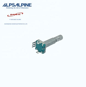 ALPS EC11E156445ロータリーエンコーダデジタルポテンショメータエンコーディングスイッチ11mmサイズロープロファイルロータリーエンコーダ (インクリメンタルタイプ)