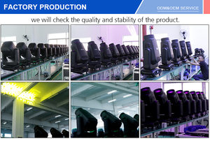 VLTG Dmx ראש נע שלב אור Led קרן מסגור תריס ראש נע אור עם Cmy+Cto מערכת ערבוב צבע שקט - Product Image 4