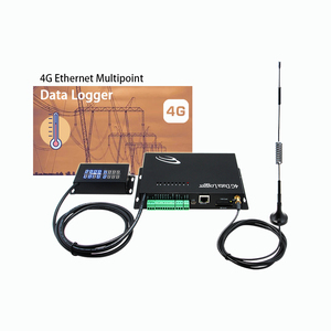 Registrador de datos de red 4G, dispositivo de control de temperatura y humedad, Registrador de temperatura y humedad con múltiples canales