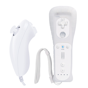 รีโมทคอนโทรลและ Nunchuck Motion Plus 2 ใน 1 สําหรับ Nintendo Wii พร้อมเคสซิลิโคน - Product Image 2