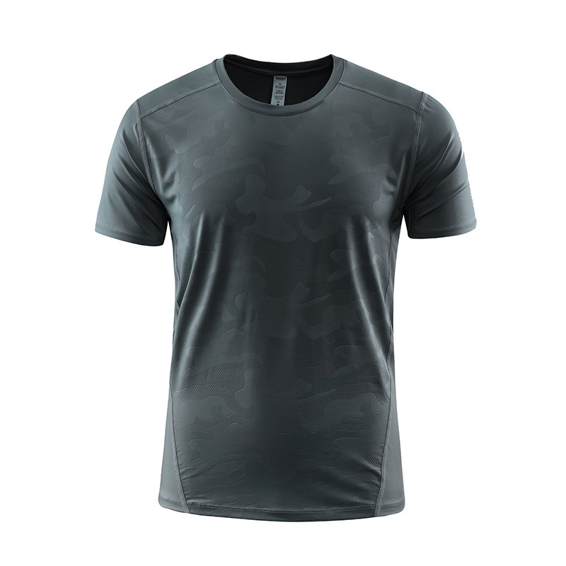 Quick-drying spandex jacquard medium gray