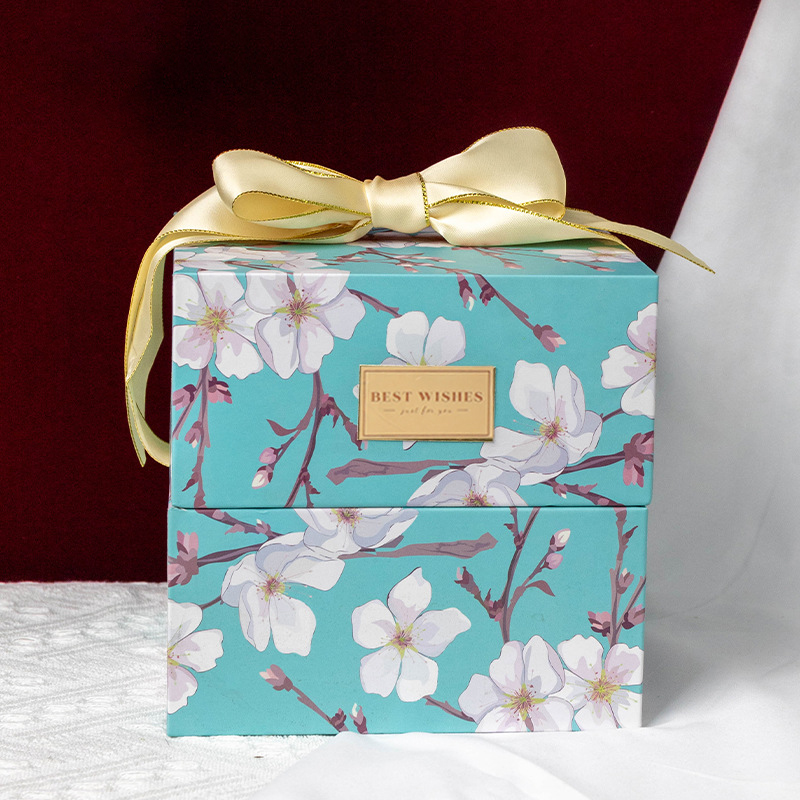 estuche de regalo azul