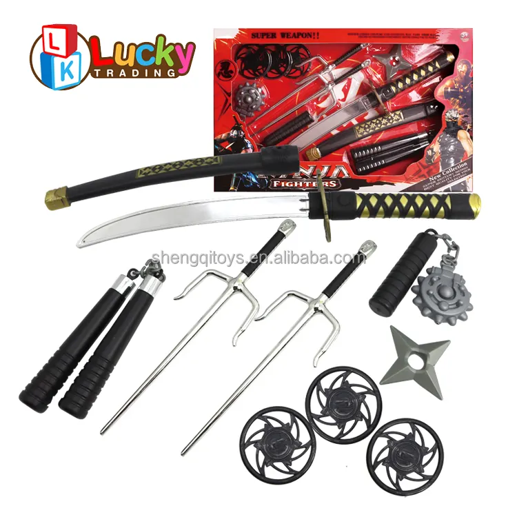 Lucky Toys Halloween Japanese Toy Knife Bow Set armi Stage Darts puntelli