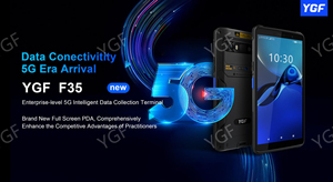 เครื่องอ่าน <span class=keywords><strong>RFID</strong></span> <span class=keywords><strong>UHF</strong></span> PDA 6นิ้ว F35เครื่องสแกน <span class=keywords><strong>RFID</strong></span> แบบพกพา pdas บลูทูธ pdas เครื่องสแกน <span class=keywords><strong>RFID</strong></span> แบบพกพาสำหรับโกดัง - Product Image 3