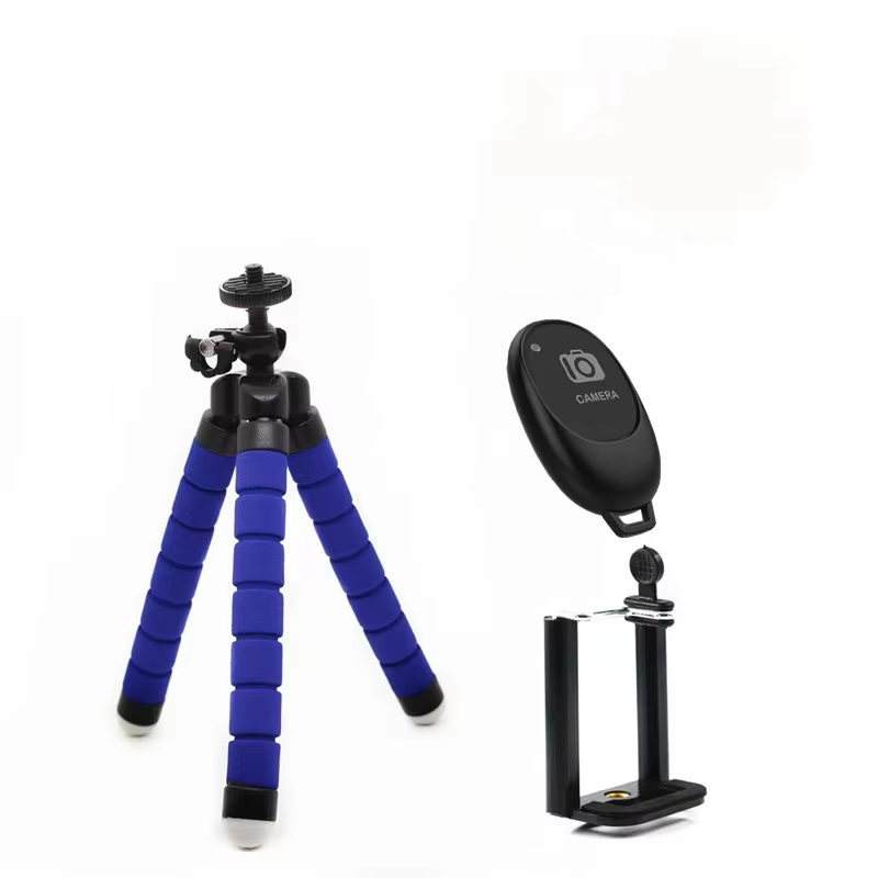 Bleu + clip en forme de U + télécommande