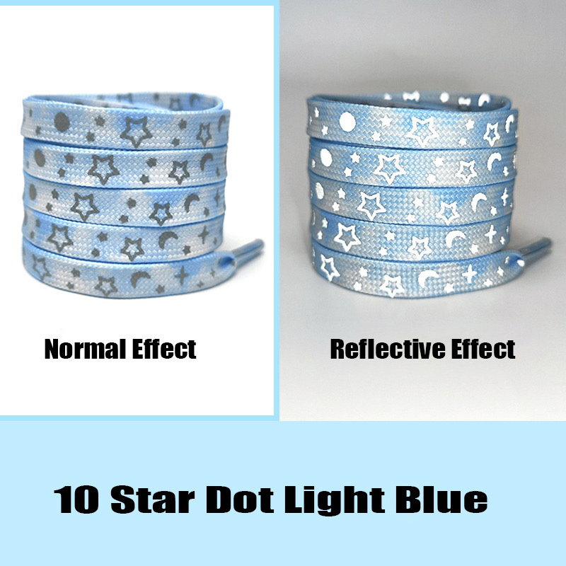 10 Star Dot Light Blue