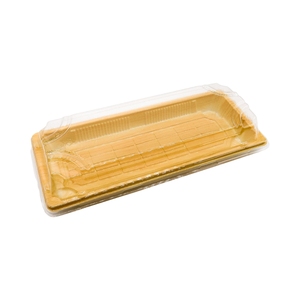 ภาชนะบรรจุซูชิแบบใช้แล้วทิ้งพร้อมฝาปิดใส - Product Image 1