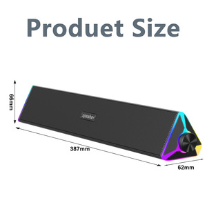 Altavoz USB para ordenador portátil con sonido estéreo Mini barra de sonido portátil para Windows PCS Computadora de escritorio y portátiles - Product Image 2