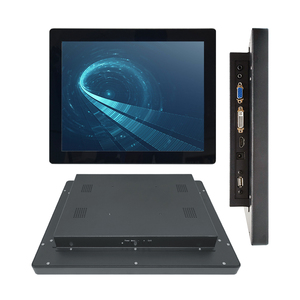 簡単な配線容量性モニター用のPower over Ethernet (PoE) 機能を備えた卸売OEM15インチ産業用モニター - Product Image 1
