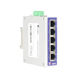 ワイヤレスAP/IPカメラ用10/100Mネットワークスイッチ非管理モデル工業用PoEスイッチ - Product Image 1