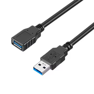 สายข้อมูล USB ของโทรศัพท์ USB3.0 am ถึง USB3.0 AF M/F ทองแดงบริสุทธิ์1M สำหรับรถยนต์ iPhone - Product Image 1