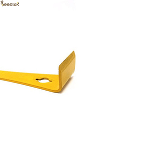 Apiculture SS Hive <strong>Tool</strong> Half Yellow Hive <strong>Tool</strong> Stainless Steel Scraper for Beekeepers Harvesting Honey - Product Image 2
