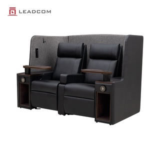 LEADCOM LS-813B ZERO GRAVITY Siège de couple de qualité supérieure Siège de cinéma électrique Vip de luxe commercial Fauteuil de cinéma inclinable - Product Image 2