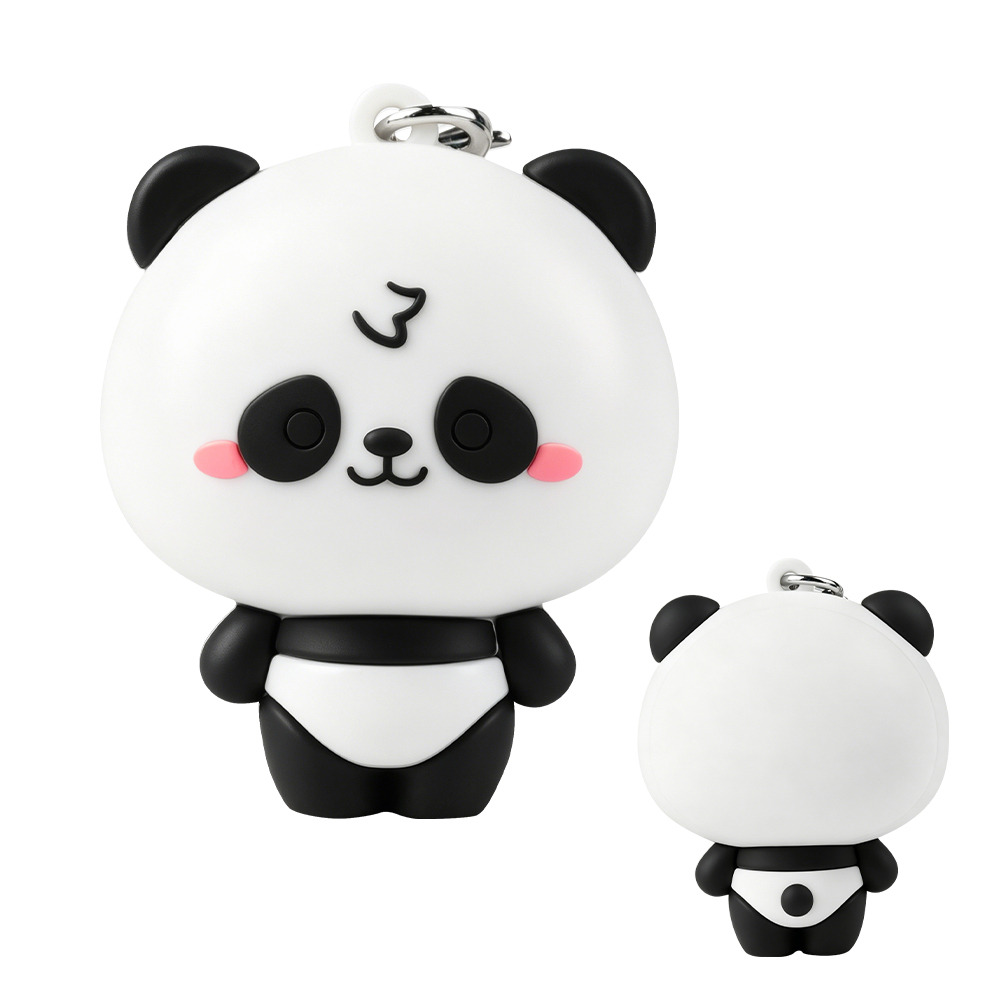 White Panda Protective Case for Airtag