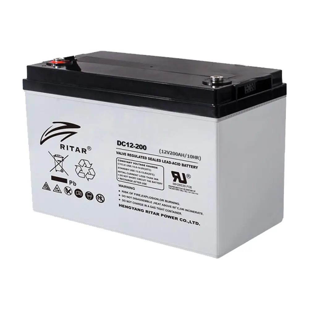 Großhandel Ritar 12V Batterie Gel Agm 200ah 250ah Ritar Batterie Hochwertige 12V Solar batterie