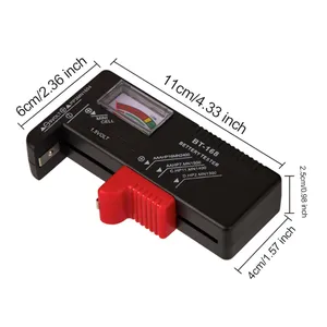 BT-168D Digital Battery Tester LCD-Anzeige AA/AAA/C/D/9V/1,5 V Knopfzellen batterie Checker Volt messen 1/2pcs Produkt-ICs - Product Image 2