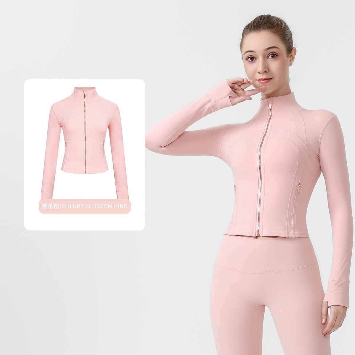 Or rose fleur de cerisier