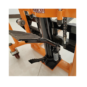 Cheap Manual Hydraulic <strong>Load</strong> Stacker <strong>Pallet</strong> Stacker Manual Stacker 200 kg - Product Image 6