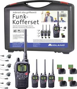 Wholesale <strong>Midland</strong> G9 Pro Walkie Talkie,a More Powerful Antenna and a Dual PTT to Select High and Low Power for Any Outdoor Use - Product Image 5