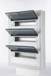 Scatola di distribuzione elettrica in metallo impermeabile per interni - Product Image 4
