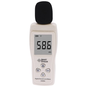 数字声级计30-130dBA噪声监测测试仪分贝分析仪，带背光AS804 - Product Image 1