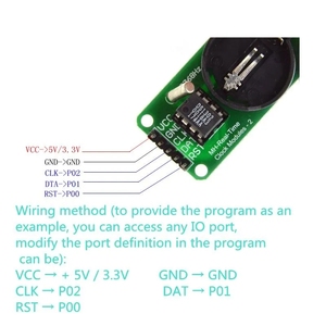 Hot Sale Smart Electronics DS1302 Echtzeituhr modul für Arduino UNO MEGA Development Board Diy Starter Kit