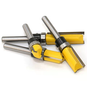Tedarikçi 1/4 inç shank profilleme freze kesicisi gömme Trim Router Bit set zıvana kesici yüz freze kesicisi ağaç İşleme için - Product Image 1