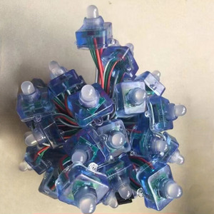 Programmier bare Ip67 Wasserdichte 50-teilige Gleichstrom 5V 12mm Vollfarb verbindung 12V Smart RGB Adressierbare Knoten Pixel-LED-Streifen-Lichterketten - Product Image 5