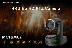 4K Ultra HD PTZカメラMC2、人間の顔認識追跡アルゴリズム、20Xズームレンズ、遠隔医療用マルチインターフェイス - Product Image 4