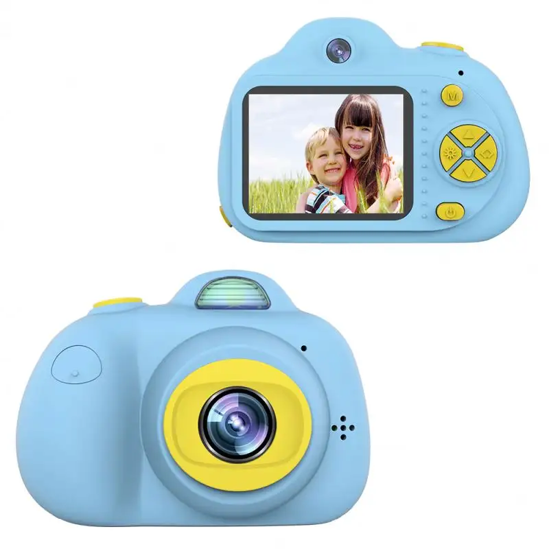 Minicámara portátil de 2,0 pulgadas para niños, cámara de juguete Hd 1080P, grabación de vídeo, toma de fotos, cámara Digital de dibujos animados