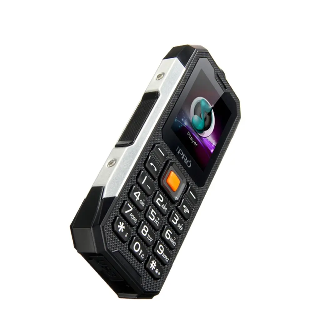 Ponsel Kasar 2G Quad Band 2.0 Inci, Fitur Tahan Air