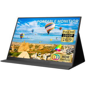OEM 15.6英寸IPS屏幕1080P游戏液晶显示器C型端口便携式显示器 - Product Image 1